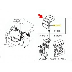 Couvercle support câble batterie OEM Mitsubishi