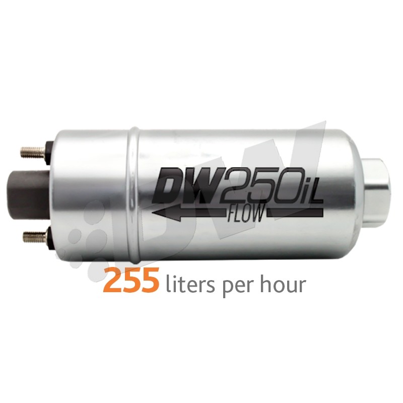 Pompe à essence Deatschwerks DW250iL montage externe