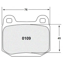 Plaquettes AR Performance Friction ZRated