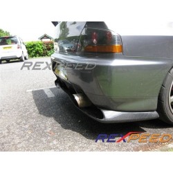 Diffuseur carbone Rexpeed Mitsubishi Lancer Evolution 9 JDM