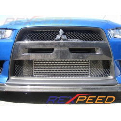 Habillage carbone pare choc Rexpeed Mitsubishi Lancer Evolution X