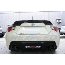 Becquet Style TRD carbone Rexpeed Subaru BRZ/Toyota GT86