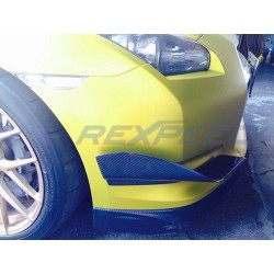 Flaps Avant en carbone Rexpeed Nissan GT-R35