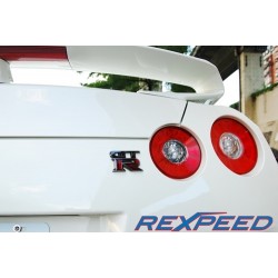 Logo GTR Noir Chrome Rexpeed