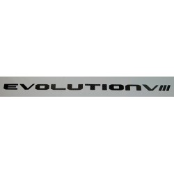 Badge carbone Evolution VIII Rexpeed MItsubishi Lancer Evolution