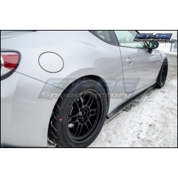 Bas de caisse Style C carbone Rexpeed Subaru BRZ/Toyota GT86