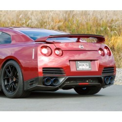 Catback avec y-pipe HKS Racing Muffler avec silencieux pour Nissan GTR R35