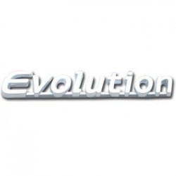 Logo arrière ''Evolution'' Lancer Evo 8 - 9