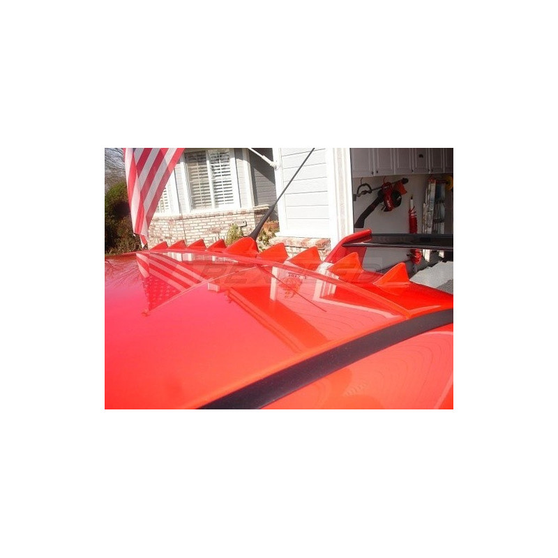 Vortex Generator Rally Red Rexpeed Mitsubishi Lancer Evolution 7 à