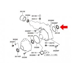 Bague d'etancheité coté BV de la boite de transfert Mitsubishi Lancer Evolution 8 & 9