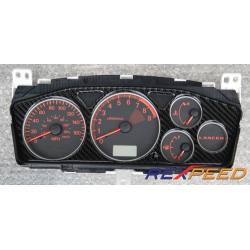 Fond de compteur carbone Rexpeed Mitsubishi Lancer Evolution 7-9