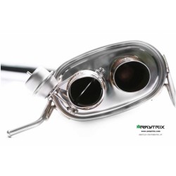 Catback Armytrix en acier inoxydable  avec valves pour Bentley Continental