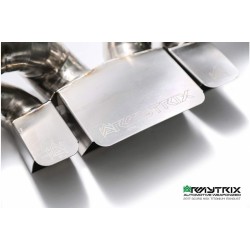 Catback Armytrix en titane avec valves, sorties en titane pour Acura NSX