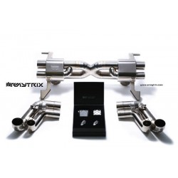 Catback Armytrix en titane avec valves  pour Audi R8 MK1 V8 4.2 FSI (2007-2012)