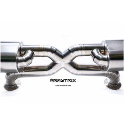 Catback Armytrix en titane avec valves  pour Audi R8 MK1 V8 4.2 FSI (2007-2012)