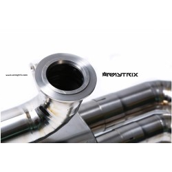 Catback Armytrix en titane avec valves  pour Audi R8 MK1 V8 4.2 FSI (2007-2012)