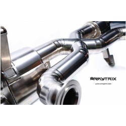 Catback Armytrix en titane avec valves  pour Audi R8 MK1 V8 4.2 FSI (2007-2012)