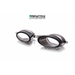 Catback Armytrix en titane avec valves, sorties carbone pour Audi R8 MK1 V10 5.2 FSI (2009-2012)