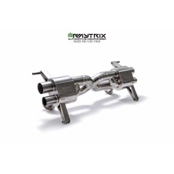 Catback Armytrix en titane avec valves, sorties carbone pour Audi R8 (4S) MK2 V10 5.2 FSI (2016-)