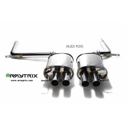 Catback Armytrix en acier inoxydable avec valves pour Audi RS5  (B8) 4.2 V8 FSI