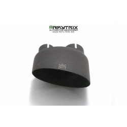 Catback Armytrix en acier inoxydable avec valves, sorties noires mates pour Audi RS5  (B9) Coupé 2.9 V6 Turbo 