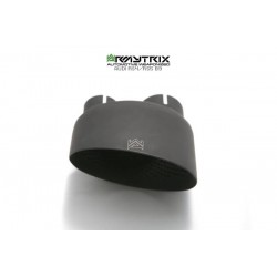 Catback Armytrix en acier inoxydable avec valves, sorties noires mates pour Audi RS5  (B9) Sportback 2.9 V6 Turbo