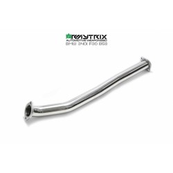 Catback Armytrix en acier inoxydable avec valves, sorties argent chromés pour BMW Série 340i F30/F31