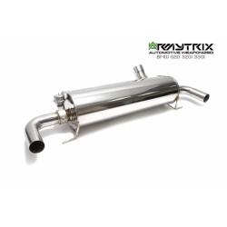 Catback Armytrix en acier inoxydable avec valves, sorties argent chromés pour BMW Série 3 G20 320i/330i