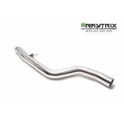 Catback Armytrix en acier inoxydable avec valves, sorties argent chromés pour BMW Série 3 G20 320i/330i