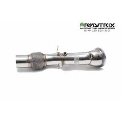 Catback Armytrix en acier inoxydable avec valves, sorties carbone pour BMW Série 3 G20 320i/330i