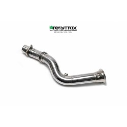 Catback Armytrix en acier inoxydable avec valves, sorties argent chromés pour BMW M4 F82/F83 (2014-présent)