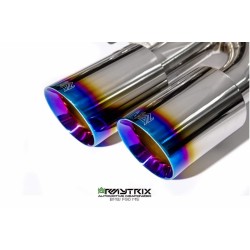 Catback Armytrix en acier inoxydable avec valves, sorties bleues pour BMW M4 F82/F83 (2014-présent)