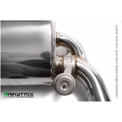 Catback Armytrix en acier inoxydable avec valves pour Mercedes Benz Classe C W205 C400/C450/C43 AMG