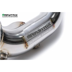 Catback Armytrix en acier inoxydable avec valves pour Mercedes Benz Classe E W213 E200/E250/E300