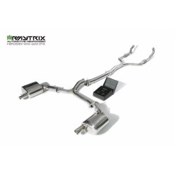 Catback Armytrix en acier inoxydable avec valves pour Mercedes Benz Classe E W213 E43/E400 AMG