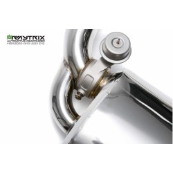 Catback Armytrix en acier inoxydable avec valves pour Mercedes Benz Classe E W213 E43/E400 AMG