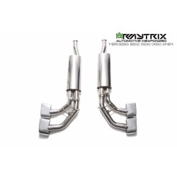 Catback Armytrix en acier inoxydable avec valves pour Mercedes Benz Classe G W463 G500/G550 (2018-présent)