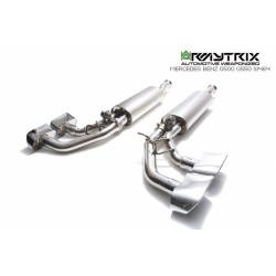 Catback Armytrix en acier inoxydable avec valves pour Mercedes Benz Classe G W463 G500/G550 (2018-présent)