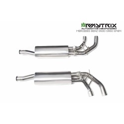 Catback Armytrix en acier inoxydable avec valves pour Mercedes Benz Classe G W463 G500/G550 (2018-présent)