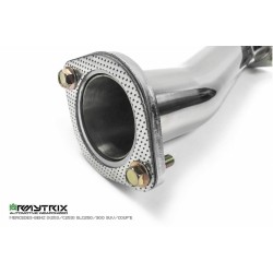 Catback Armytrix en acier inoxydable avec valves pour Mercedes Benz X253 GLC250/GLC300 SUV