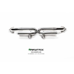 Catback Armytrix en acier inoxydable avec valves, sorties bleues pour Porsche 911 (991.1) Carrera S/4S/GTS