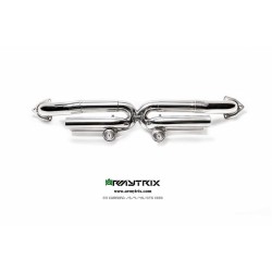 Catback Armytrix en acier inoxydable avec valves, sorties noires mates pour Porsche 911 (991.1) Carrera S/4S/GTS