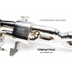 Catback Armytrix en titane avec valves pour Lamborghini Gallardo LP550-2/560-4/570-4