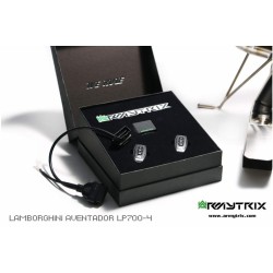 Catback Armytrix en titane avec valves, sorties en titane pour Lamborghini Aventador LP750-4 SV