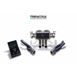 Catback Armytrix en titane avec valves, sorties en titane pour Lamborghini Aventador LP740-4 S