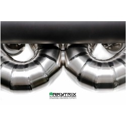 Catback Armytrix en titane avec valves, sorties en titane pour Lamborghini Aventador LP740-4 S