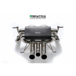 Catback Armytrix en titane avec valves, sorties en titane pour Lamborghini Aventador LP740-4 S