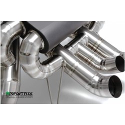 Catback Armytrix en titane avec valves, sorties en titane pour Lamborghini Aventador LP740-4 S