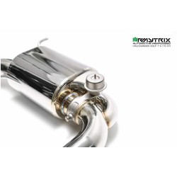 Catback Armytrix en acier inoxydable avec valves, sorties argent chromés pour Volkswagen Golf  MK7 GTI