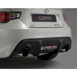 Catback avec Résonateur Cobra Sport Toyota GT86 2012-2017